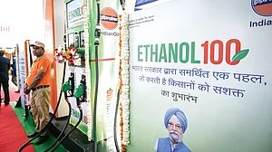 An ethanol 100 pump
