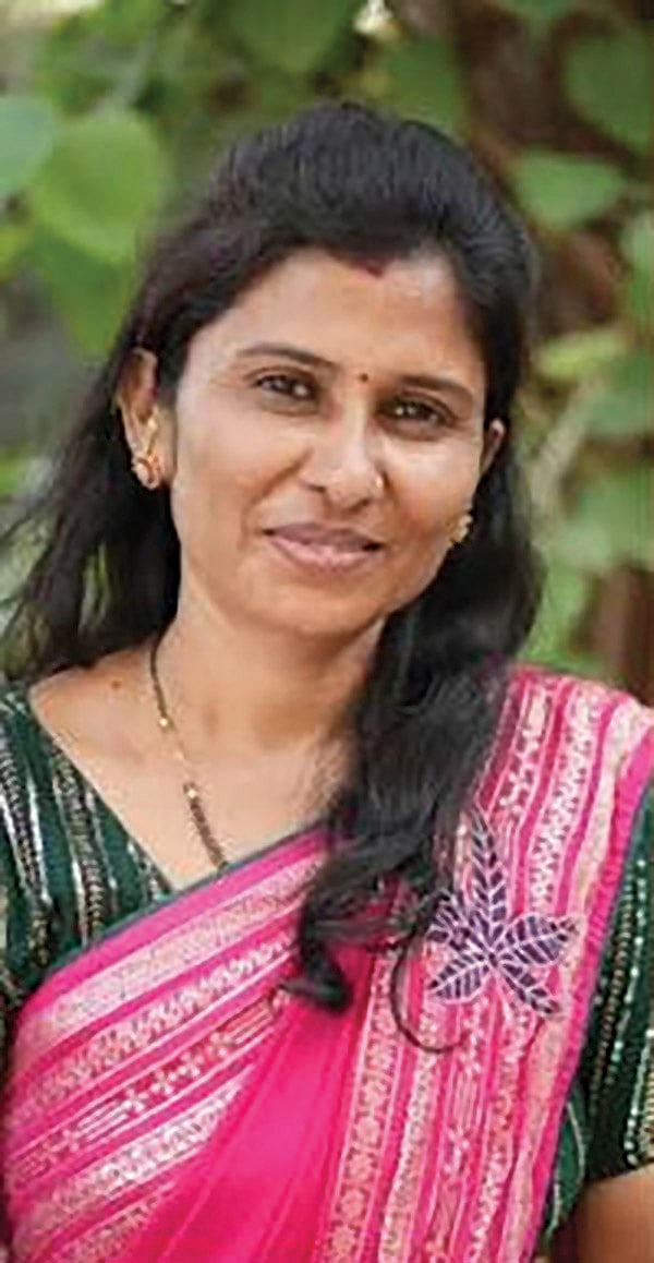 Woman farmer Savita Patil