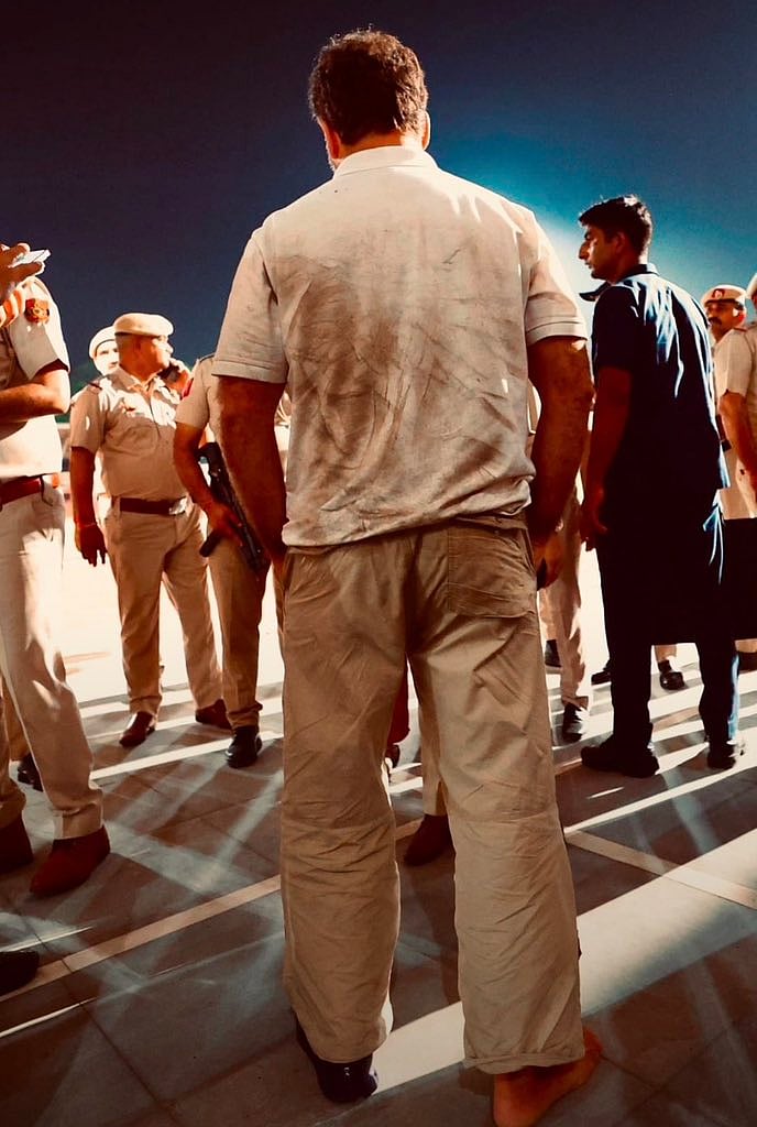 Rahul Gandhi on being released from detention