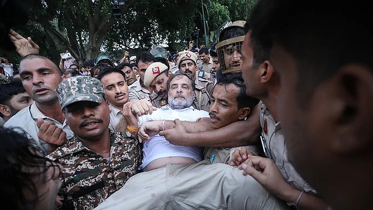 Rahul Gandhi, other leaders, detained during protest outside PM’s residence