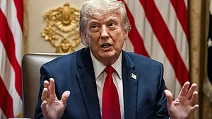 US President Donald Trump at White House