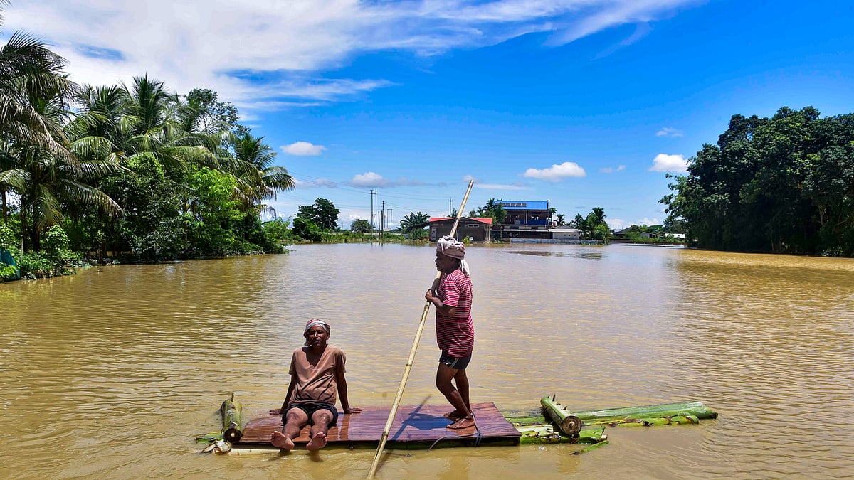 Situation remains critical, with the Dikhou and Disang rivers flowing above the flood level.