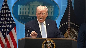 US President Donald Trump
