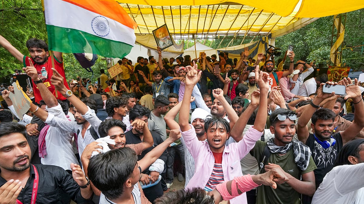 CJP-led agitation evolved into one of the largest student-led protest movements in recent years. 