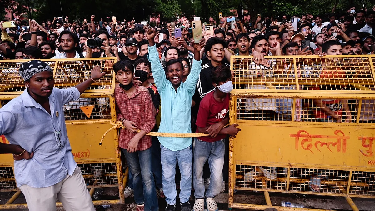 The now called off protest at Jantar Mantar