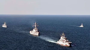 The strike followed earlier Ukrainian attacks in the Caspian region.