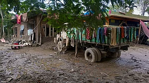 Charaideo continues to be the worst-affected district, with 1,88,404 people impacted