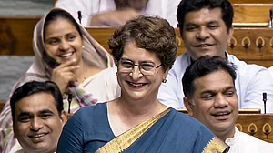 Congress MP Priyanka Gandhi Vadra in Lok Sabha on 28 July