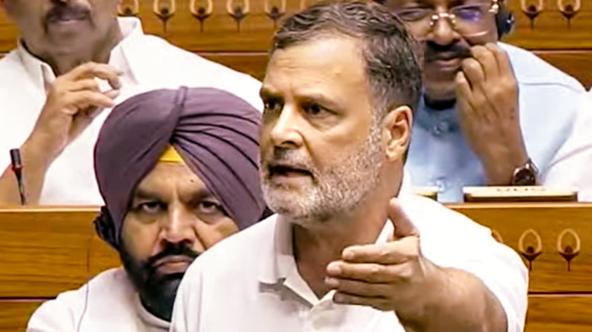Rahul Gandhi speaks in the Lok Sabha, 29 July