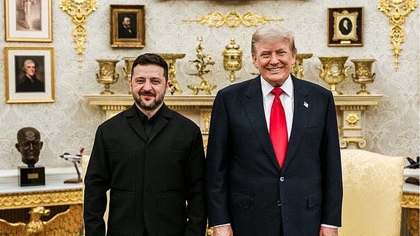 Trump hails 'very good' meetings with Zelenskyy, Netanyahu as Ukraine, Iran dominate talks 