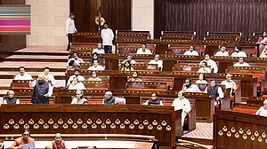 Mallikarjun Kharge speaks in the Rajya Sabha, 29 July