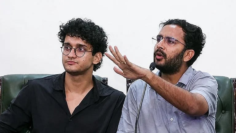 Sourav Das (left) and Ashutosh Ranka