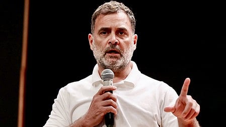 Leader of the Opposition in the Lok Sabha Rahul Gandhi.