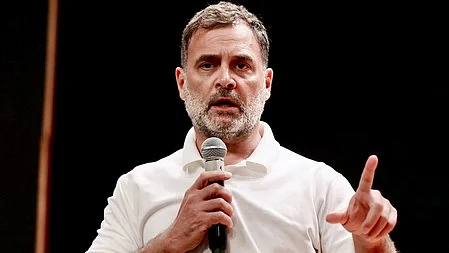 Leader of the Opposition in the Lok Sabha Rahul Gandhi.