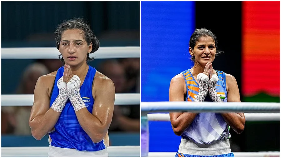 Preeti Pawar (left) and Jasmine Lomboria