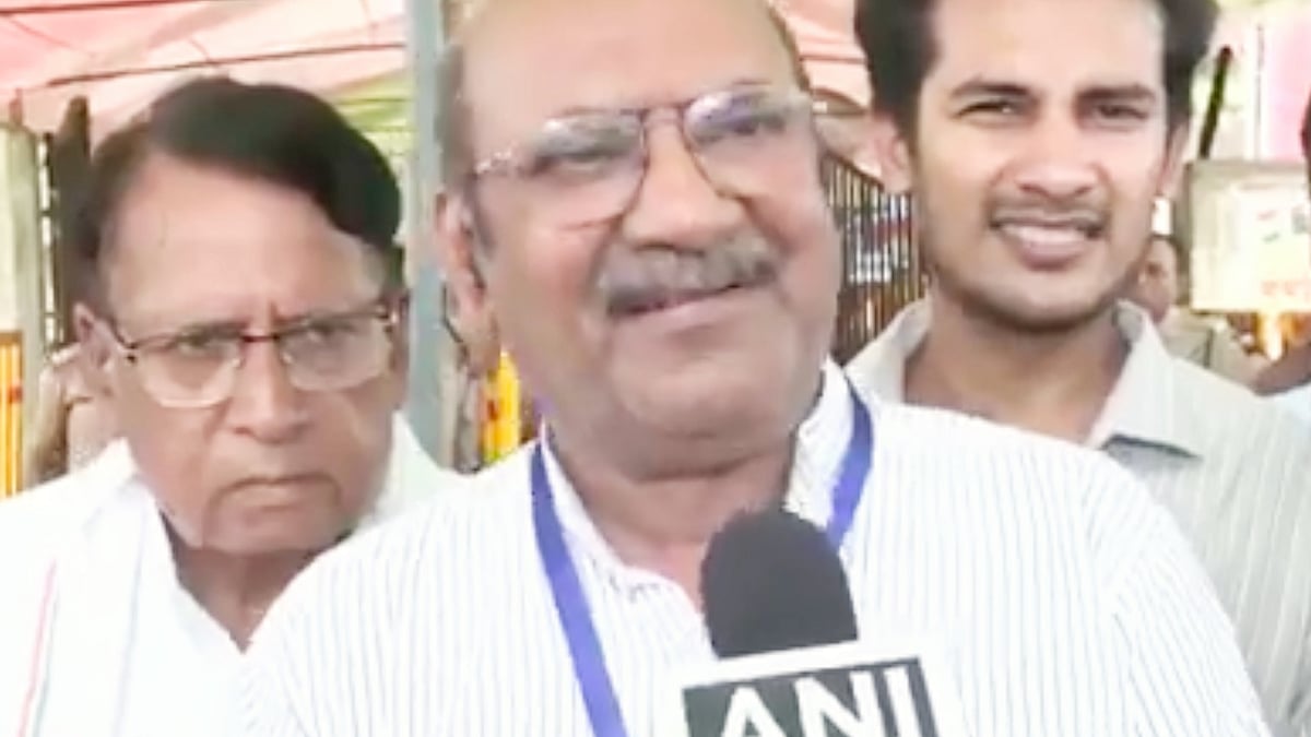Ghanshyam Singh speaks to media