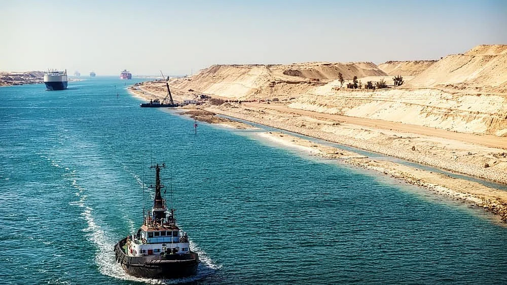 Like Suez, Hormuz represents a narrow maritime chokepoint critical to global energy flows.