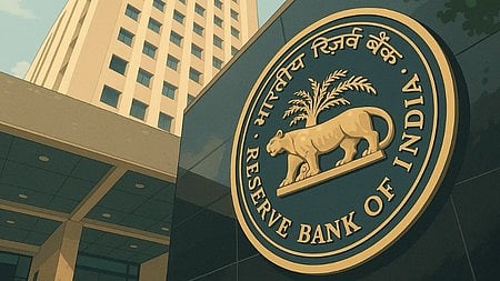 RBI signage in Mumbai