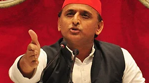 SP chief Akhilesh Yadav.