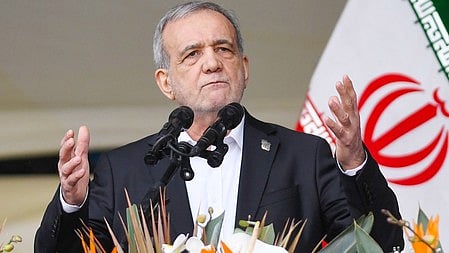 Iranian President Masoud Pezeshkian.