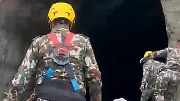 The Nepali Army-led team searched the entire tunnel of the 111 MW project