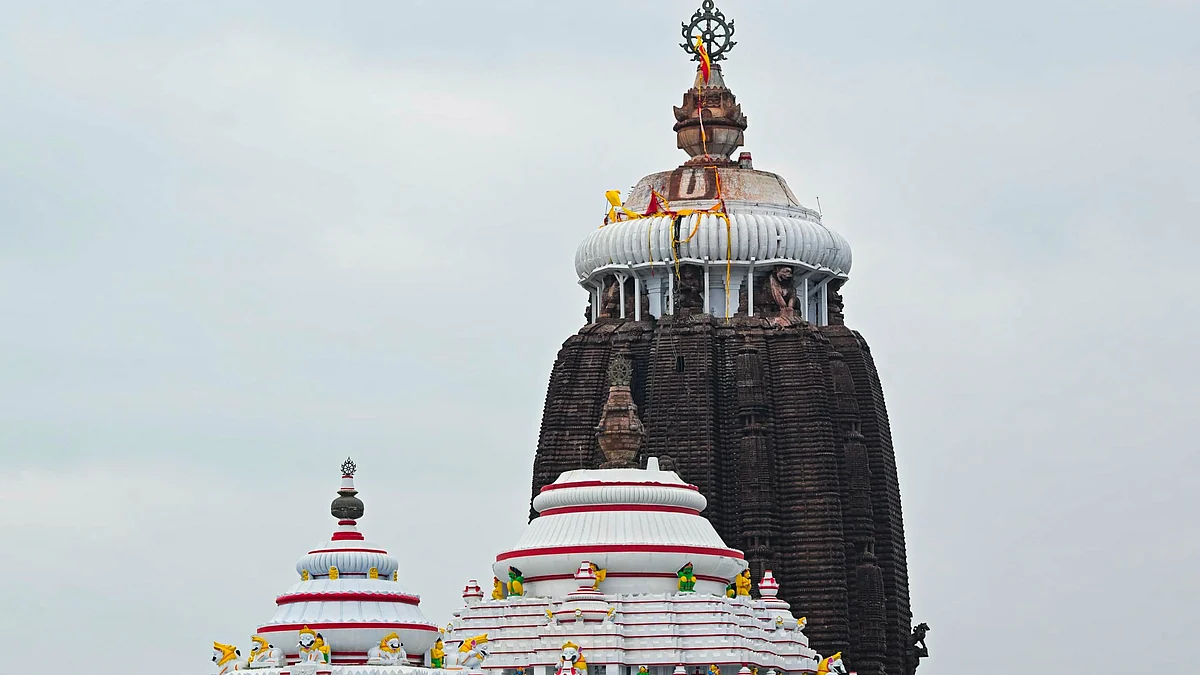 Shree Jagannath Temple in Puri.