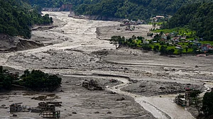 The devastation left behind in Nepal.