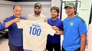 Shami: Raring to go once more in his landmark 100th First Class game