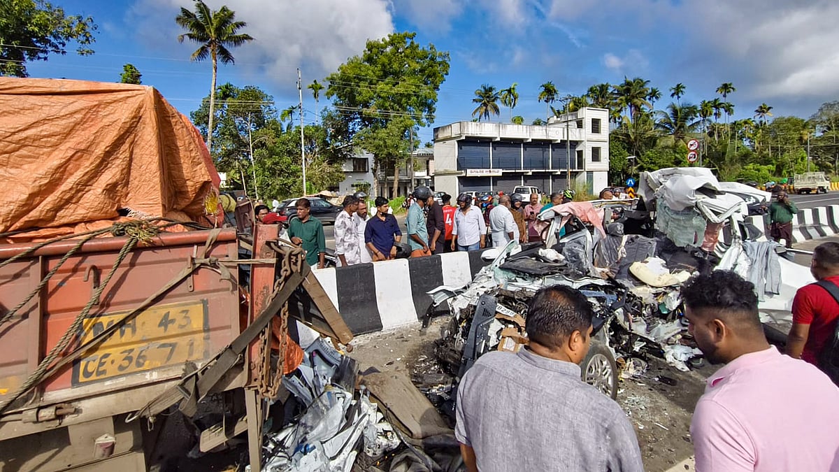 The site of the crash on 5 September