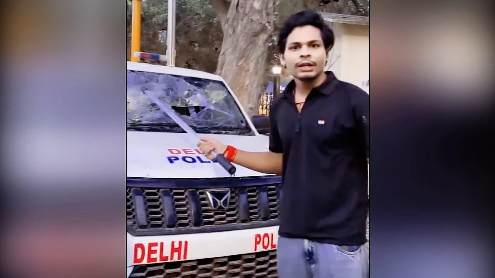 Swatantra Bhardwaj in a screen grab from one of his videos posted on 22 July