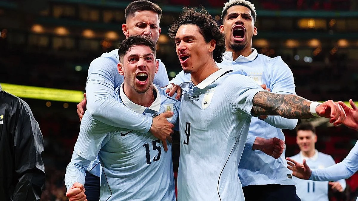 The Uruguay squad has 21 names from the 2026 World Cup team
