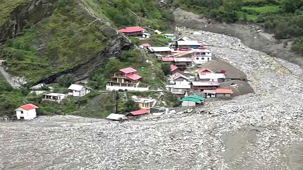 The Dharali flash flood of 2025