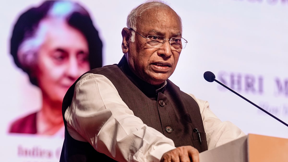 Mallikarjun Kharge at the presentation of the Dr YS Rajasekhara Reddy Award 2026, in New Delhi, 2 Sep