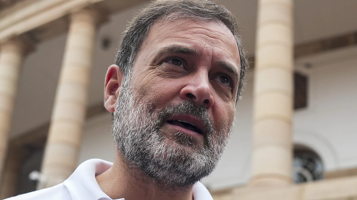 Congress leader Rahul Gandhi.