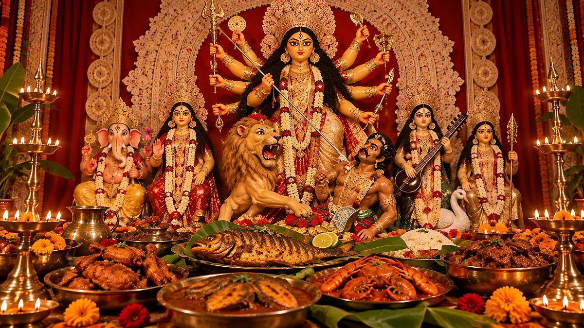 Meat is central to Shakta Hinduism.