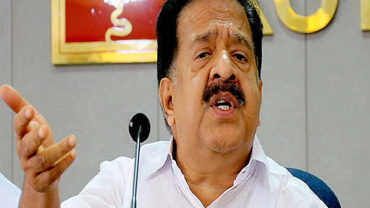 Kerala home minister Ramesh Chennithala.