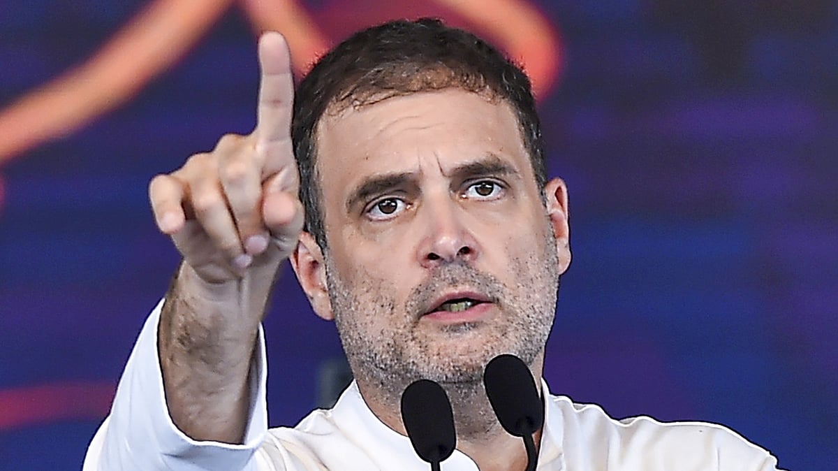 Congress leader Rahul Gandhi