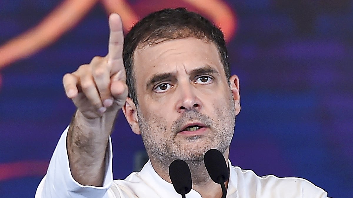 Congress leader Rahul Gandhi
