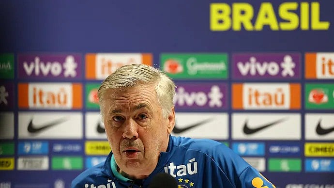 Carlo Ancelotti: The Italian is looking to rebuild for 2030 World Cup.