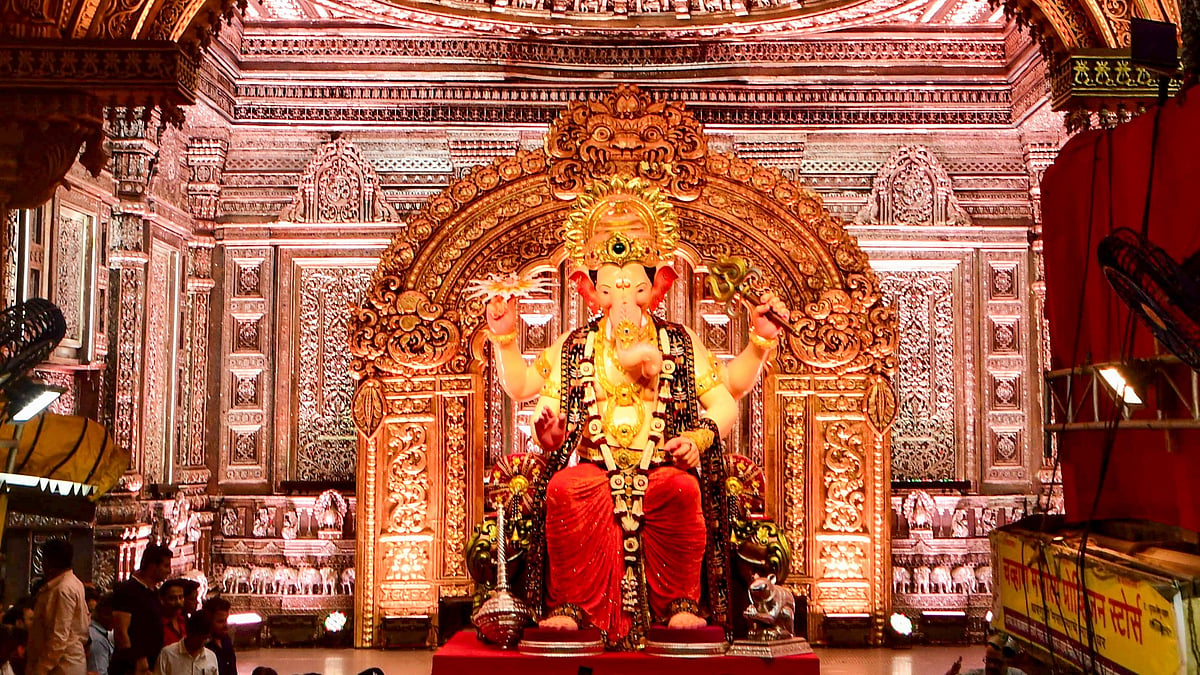 First look at this year's Lalbaugcha Raja in Mumbai