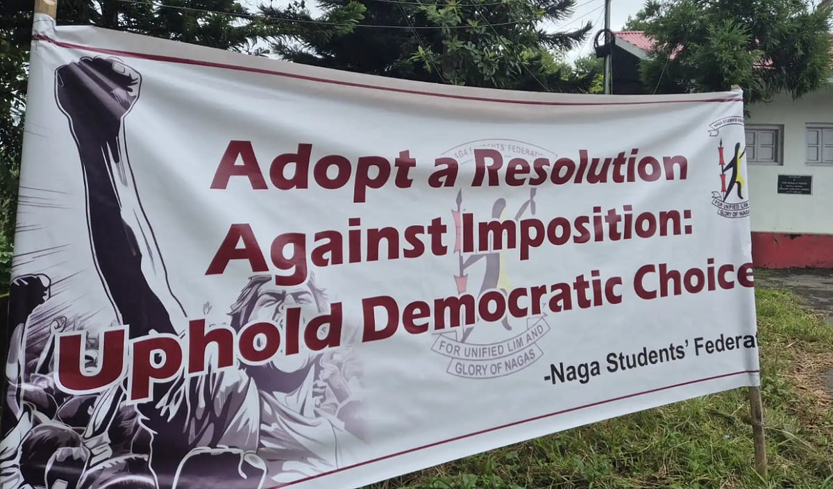 The protesters called for protection of religious freedom.