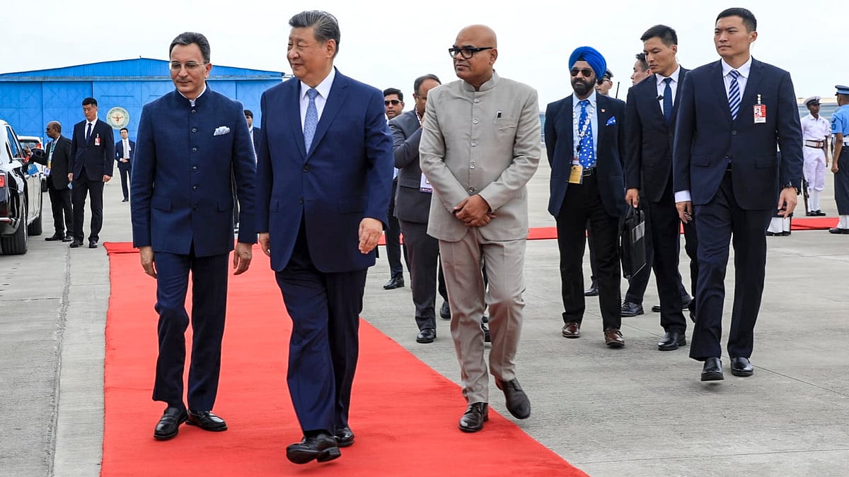 Xi Jinping arrives in India for first visit since Galwan standoff
