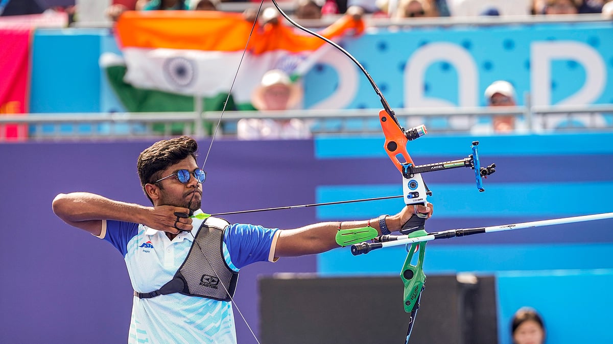 Dhiraj Bommadevara in action.