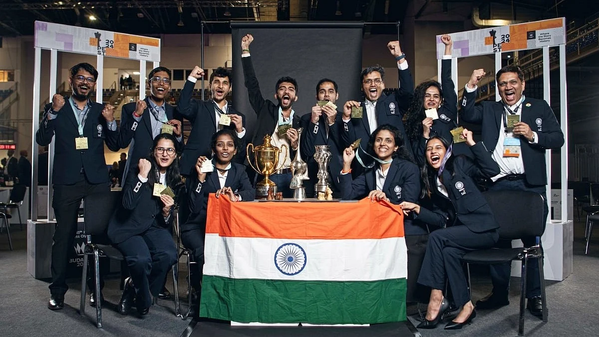 Flashback 2024: India men & women's squads celebrate Chess Olympiad crowns in Budapest.