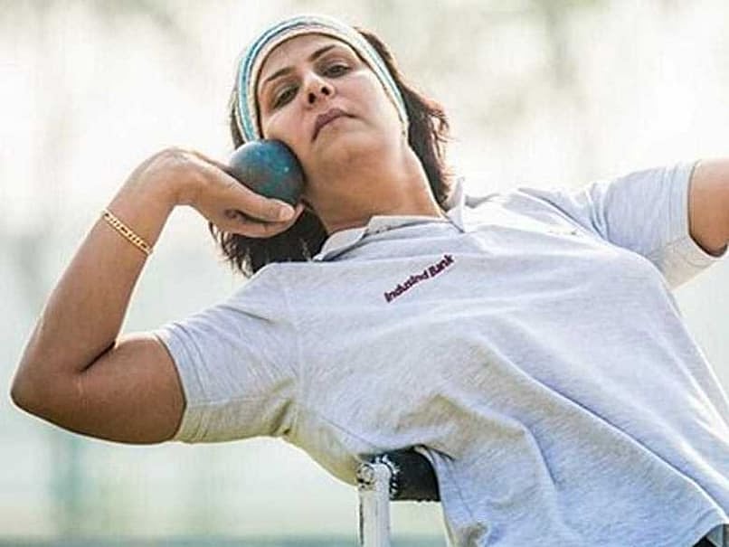 Deepa Malik in action in Rio Paralympics