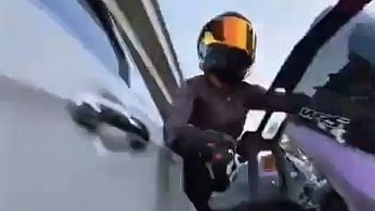 Screenshot of the Gurugram accident