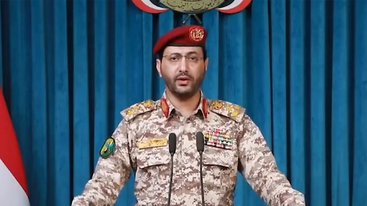 Houthi military spokesperson Brigadier General Yahya Saree