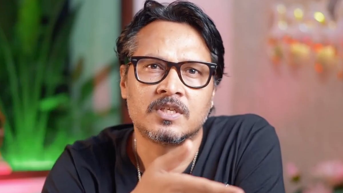 Screenshot from Ajit Bharti's livestream