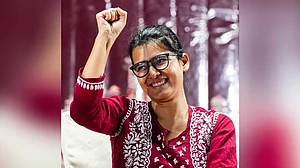 Neha Bora at the 'Lucknow Mein Gunjegi Gen-Z Ki Awaaz', 16 Sep