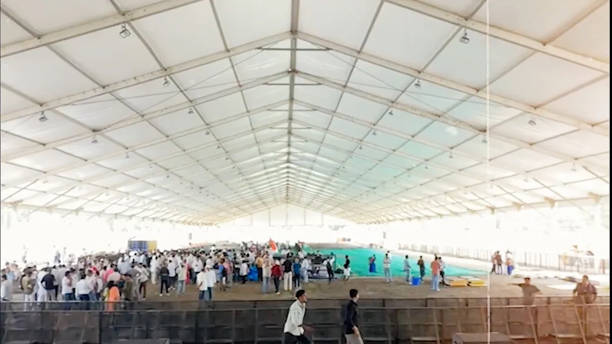The Chhatron Ki Goonj venue in Indore